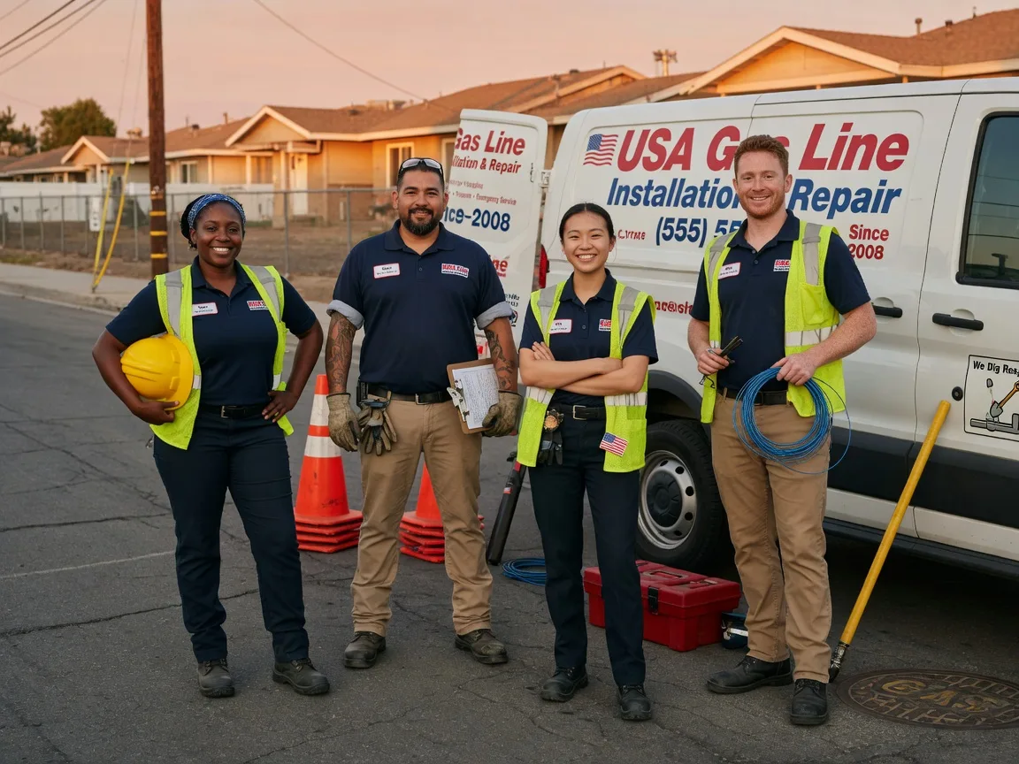 Gas Line Installation company in Kulm, ND